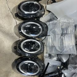 MINI COOPER, CLUBMAN F55/F56/F7 (LCI) SHADOWLINE HEADLIGHT HOUSING (CLEAN) 2020-2023