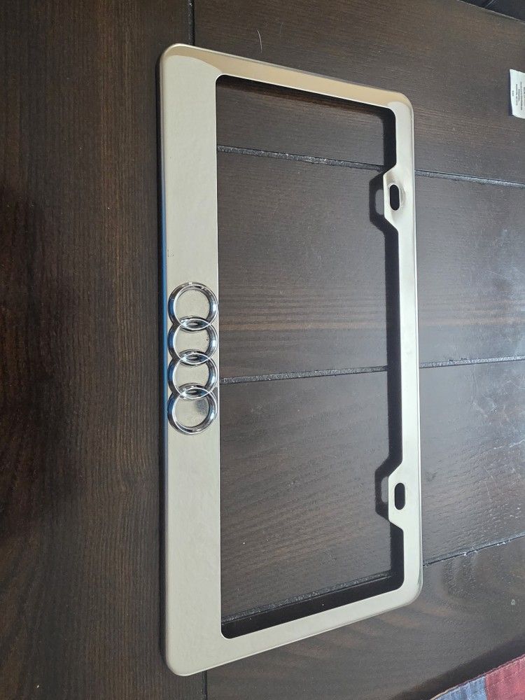 Audi License Plate Frame