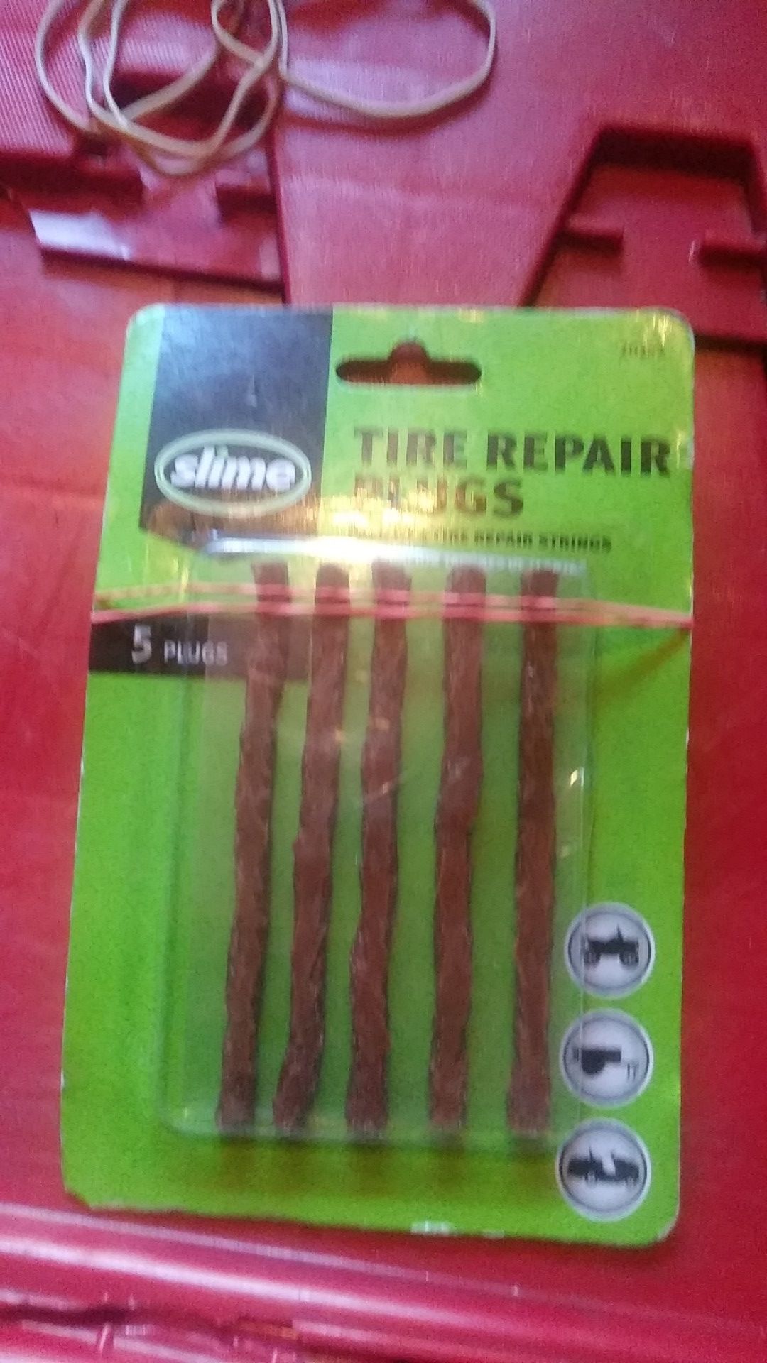 Tire repair plugs