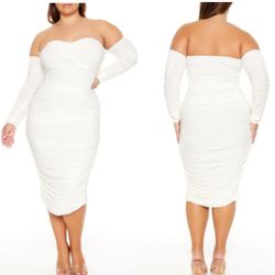 White Dress XL