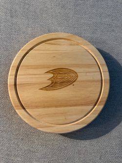 Anaheim Ducks Cheese Board