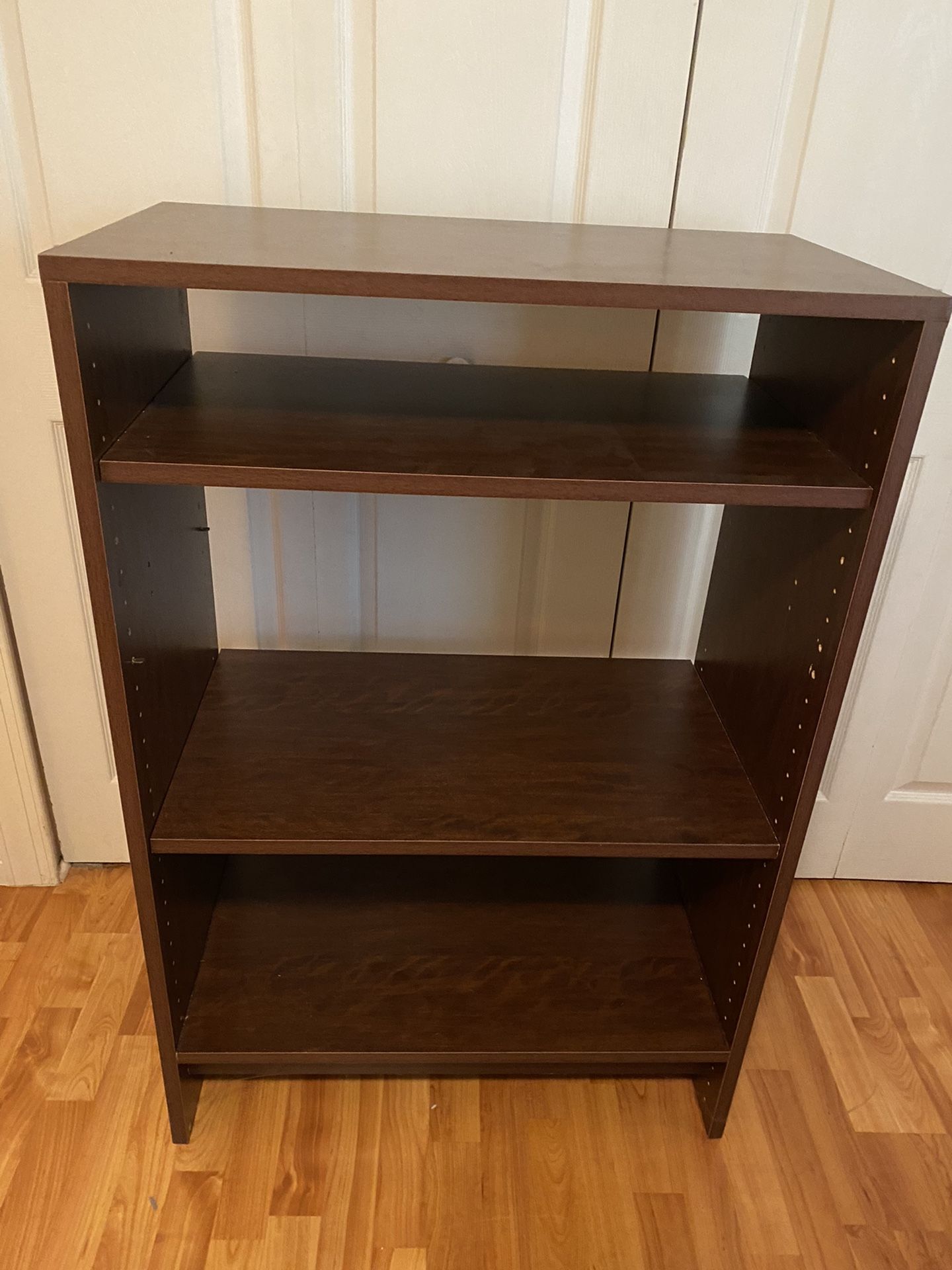 Sturdy, Adjustable Shelf Bookshelf Cabinet