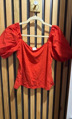 Tomato Red Top Medium H &m