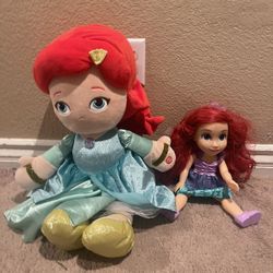 Aerial, plush and doll