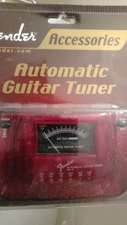 Fender guitar tuner new in box