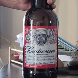 Glass Beer Bottle 50 Oz