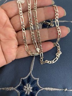 Real 925 Sterling Silver chain necklace