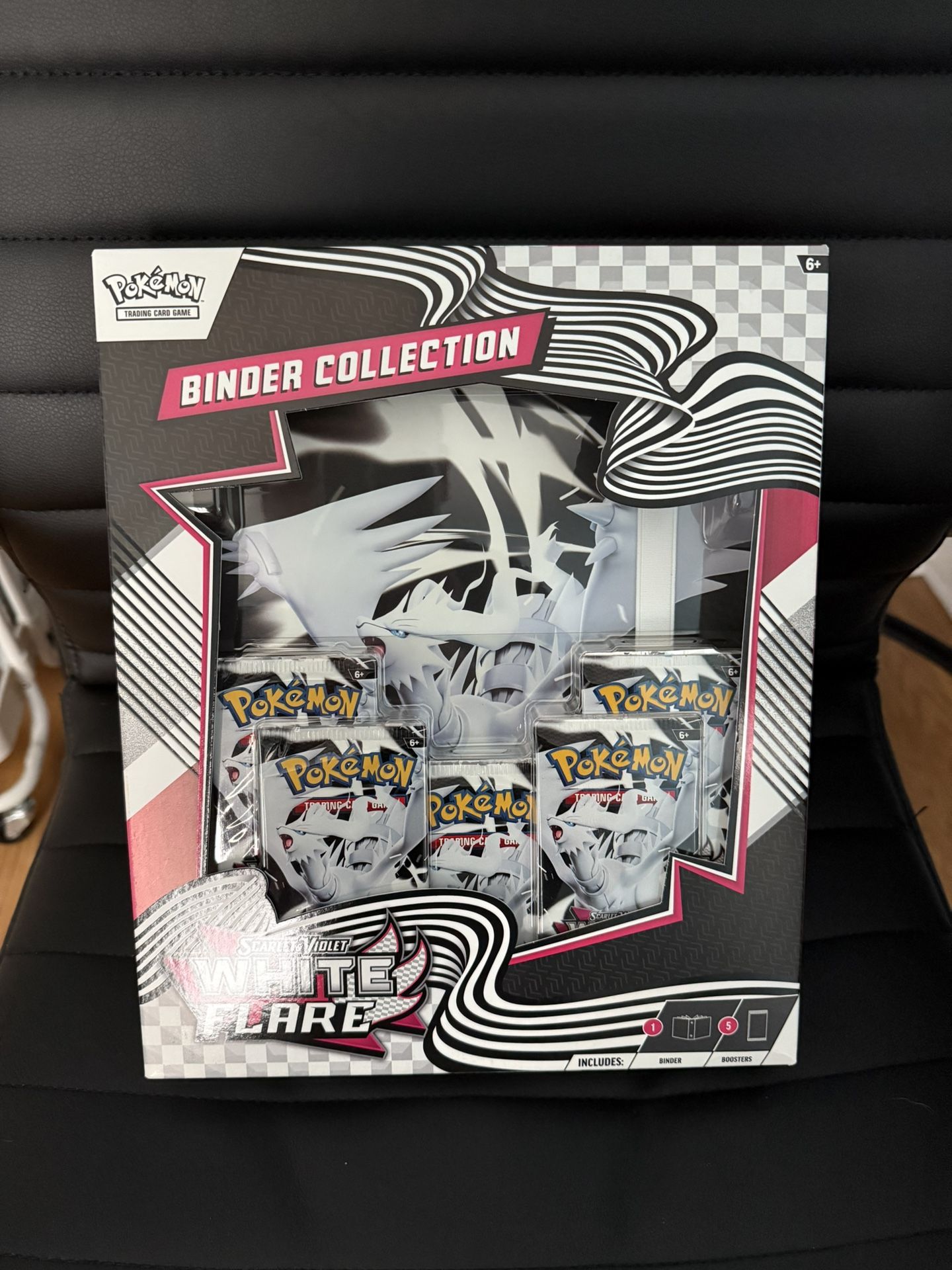 White Flare Binder Collection