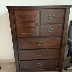 Dark Wood Dresser