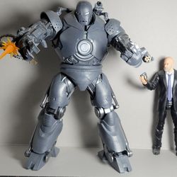 Marvel Legends Iron Monger And Obadiah Stane