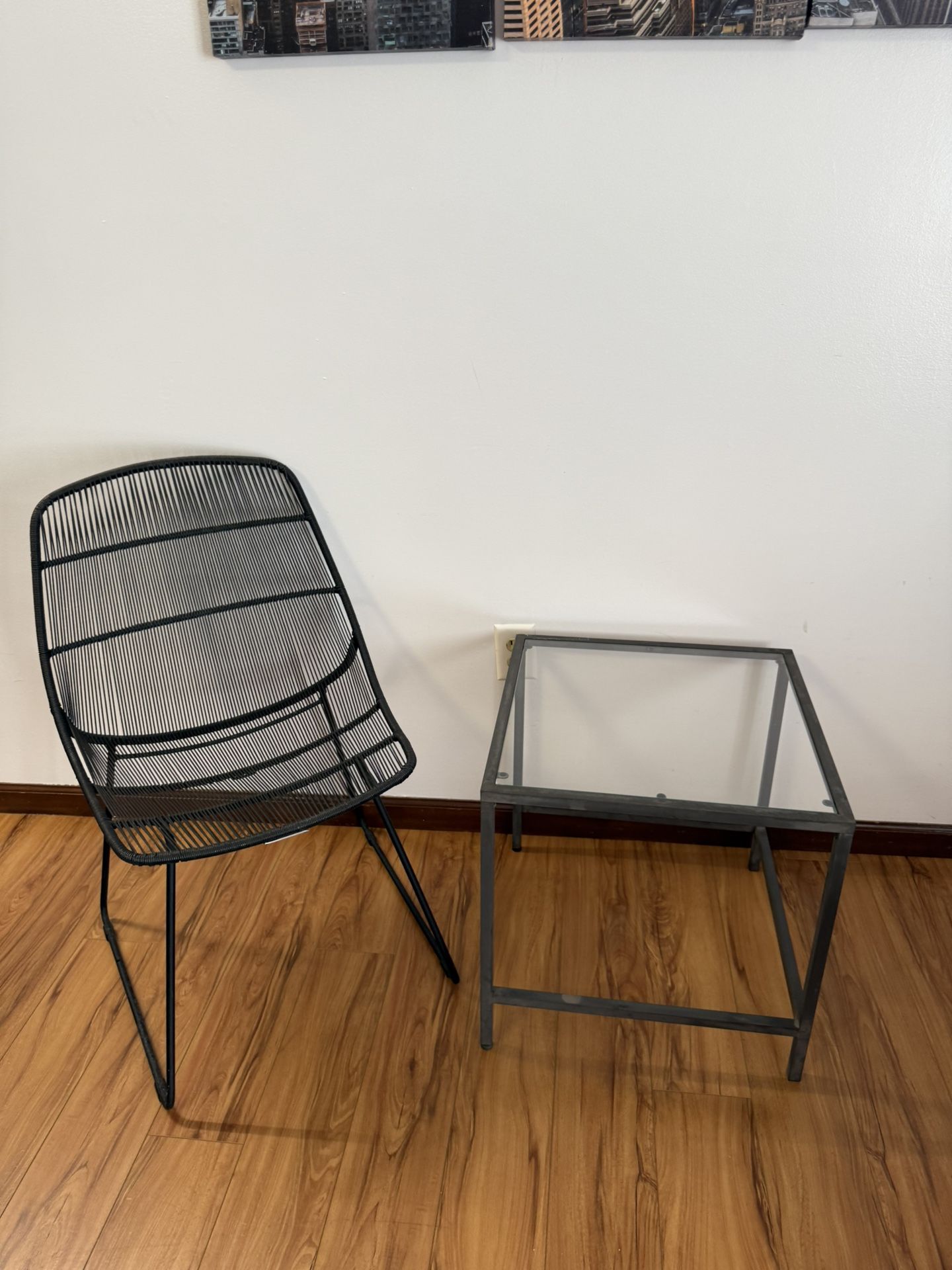 Article Outdoor Furniture Set 1x Table, 1x Chair