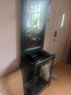 Vintage Hall Tree (Coat Rack)