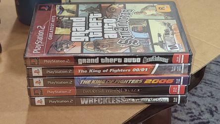 PlayStation 2 Game Lot of 5 ALL BRAND NEW FACTORY SEALED NEVER OPENED BEFORE