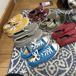 5 Vans 1 Converse