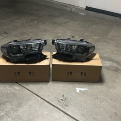 KarParts360 For Toyota Tacoma Headlight Assembly 2017 2018 Passenger Side Black Housing CAPA Certified For TO(contact info removed)