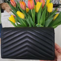 Natural caviar leather Crossbody Bag