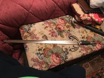 Sword with King Author type hilt