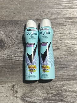 Degree Total Protection Fresh Dry Spray $4 Each