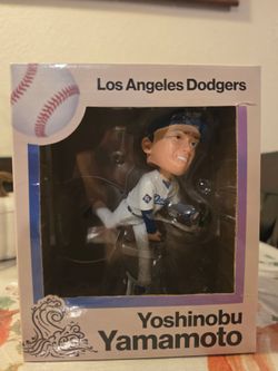 LA Dodgers Yoshiobu Yamamoto bobblehead