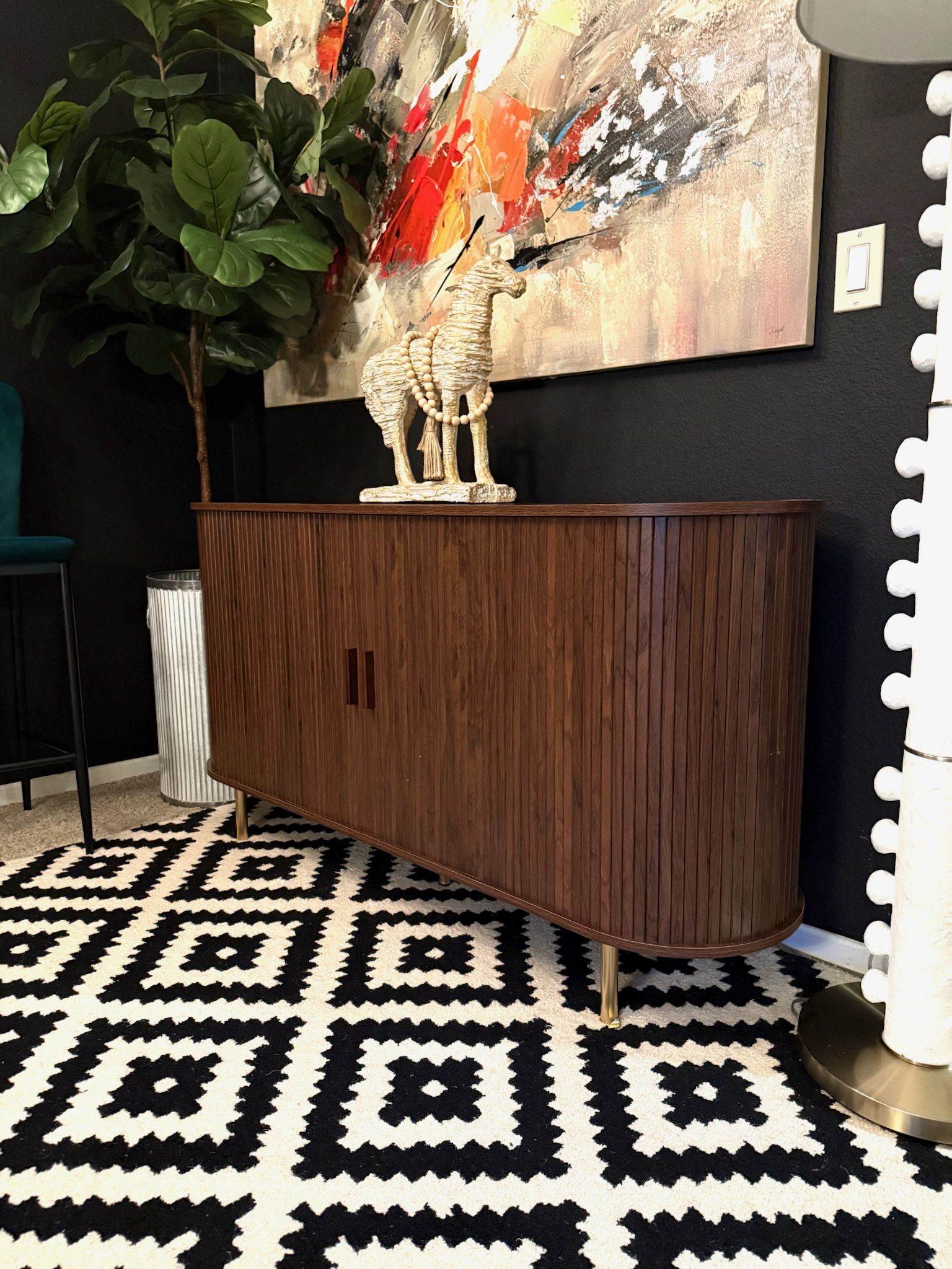 Allmodern Cabinet With Sliding Doors