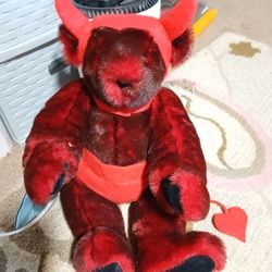 Vermont Teddy bear 'Horny Devil' Christmas Gift Idea!
