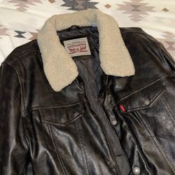 Levi’s Faux Leather Jacket