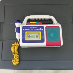 Toy Cassette Recorder