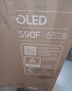 Samsung 65-Inch Class S90F Smart TV (2025 Model, 65S90F), NQ4 Gen3 Processor, Upscaling Pro, HDR+, Motion Xcelerator 144Hz, Vision, Alexa Built-in, 4K