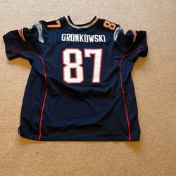 Rob Gronkowski stitched New England Patriots jersey