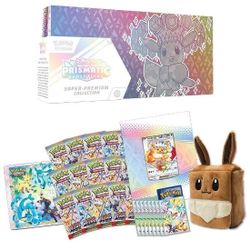 Sealed Prismatic Evolutions Super Premium Collection Pokemon Cards 