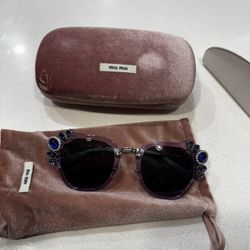 Authentic MIU MIU Sunglasses 