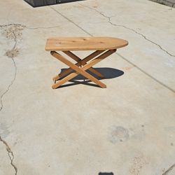 Mini Wood Ironing Board. 