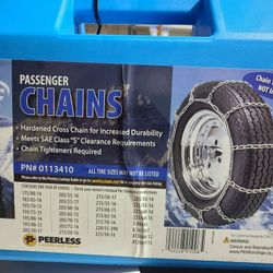Car Tire Chains with Tightener BRAND NEW
