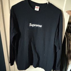 Supreme Long Sleeve Box Logo Size M