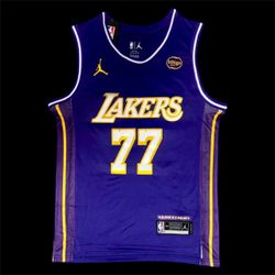 Luka Doncic Purple Jersey