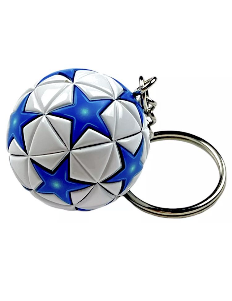 Soccer Keychain Leather Indoor Ball Realistic Novelty Souvenir Charm Gifts