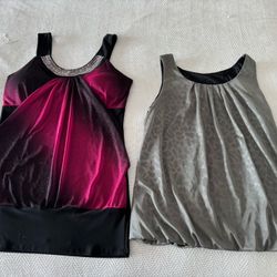 2 dressy tops, size S-M, both for $10