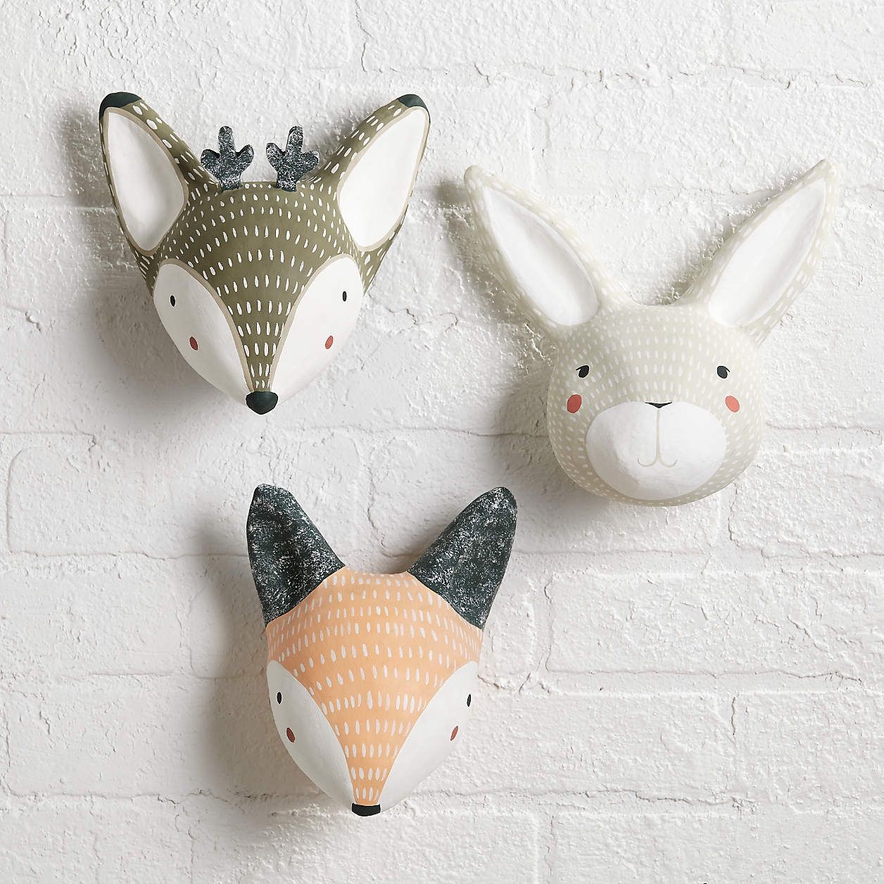 Crate & Kids paper Maché Woodland Animals