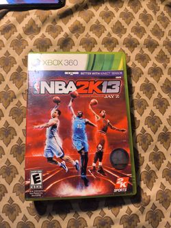 Xbox 360  NBA  2K13 .......$10