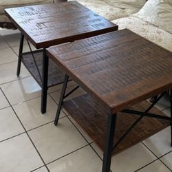 Beautiful Wooden Tables Like New 