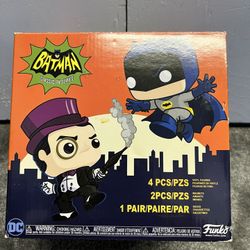 Funko DC Batman Classic TV Series Box 7 Mini Figures Target Exclusive 