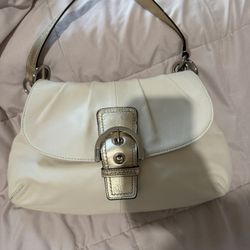 White Coach Bag 