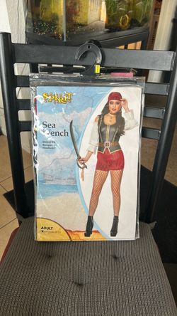 Pirate Woman Costume (M) New