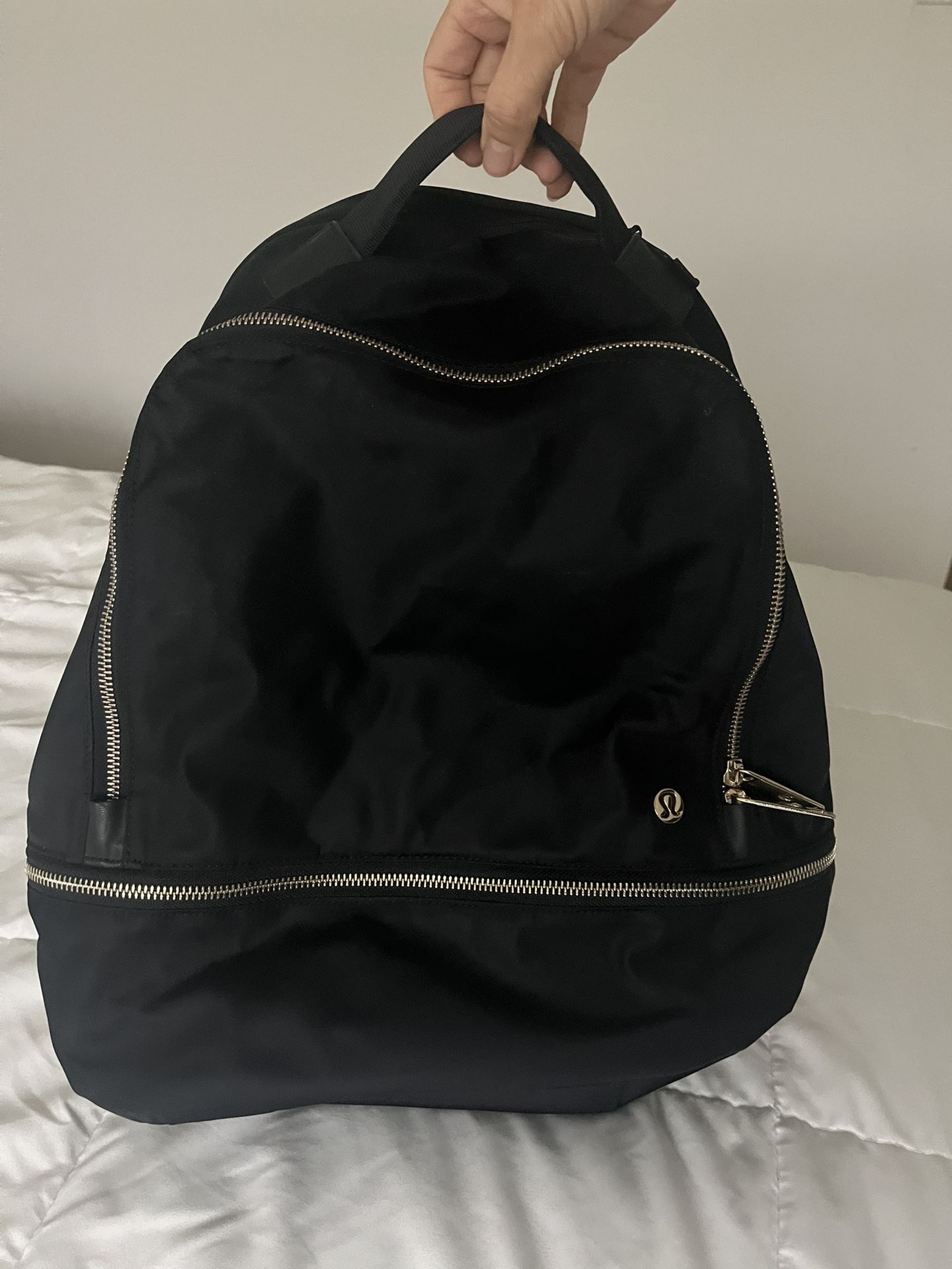 Lululemon Black Gym Backpack