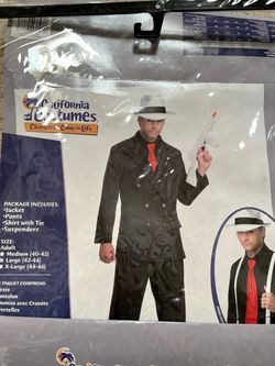 Men’s Mobster Adult Costume