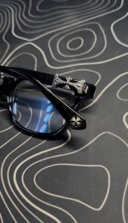 Chrome Heart Designer Glasses Black