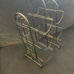 Steel Wine Bottle Rack Holder