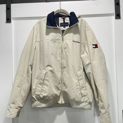 Vintage Tommy Hilfiger Jacket  w/ Removable Hood