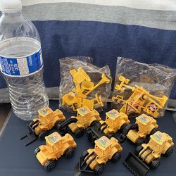 Toy Construction Vehicles Set