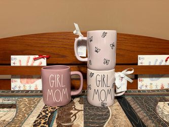 Rae Dunn Girl Mom Mug